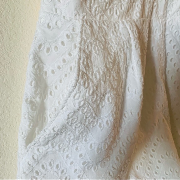 NWOT EXPRESS WHITE EYELET JUMPSUIT - Picture 13 of 13